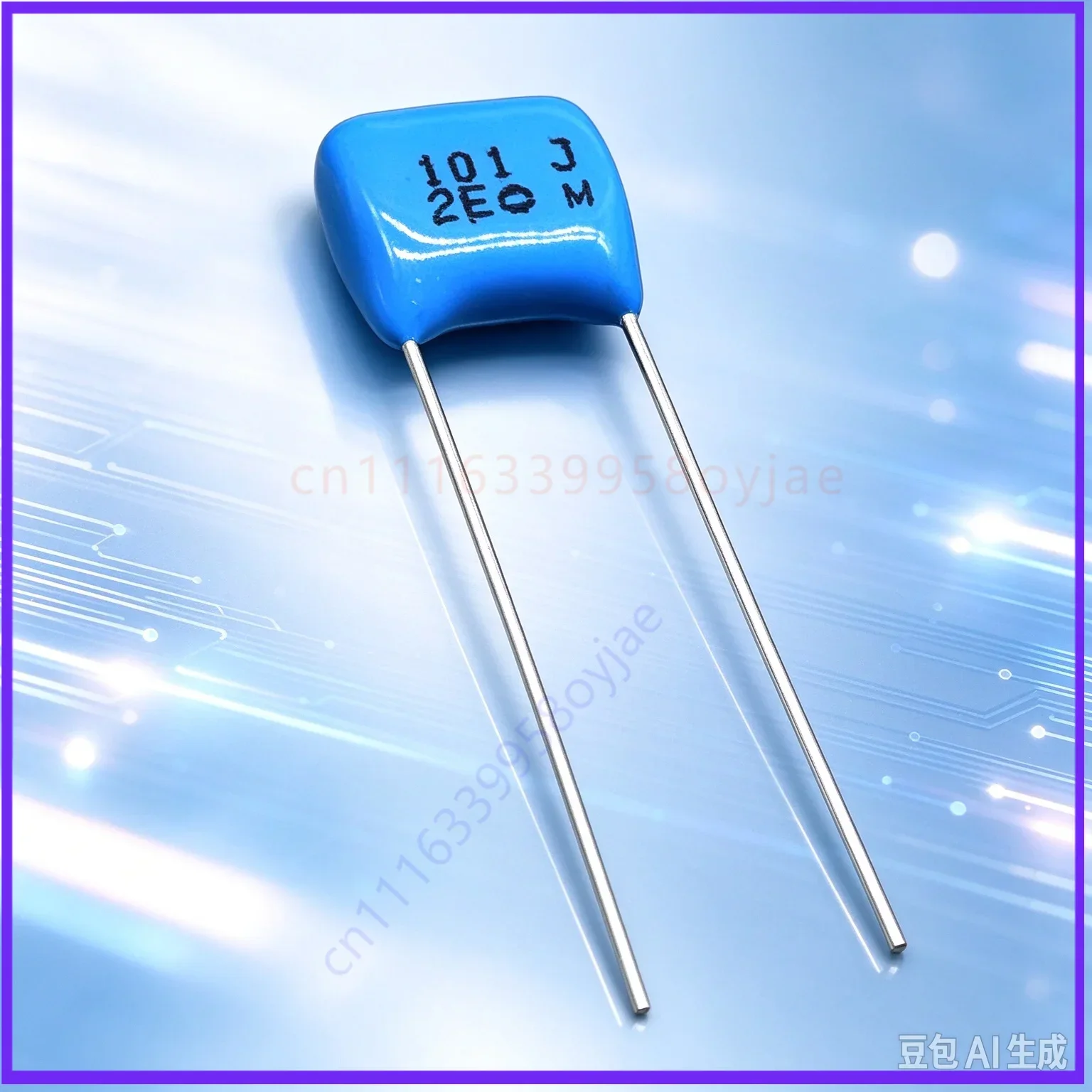 For Fairchild CBB 101 100pF 250V 100V 2E High Frequency Audio Capacitor  100pcs