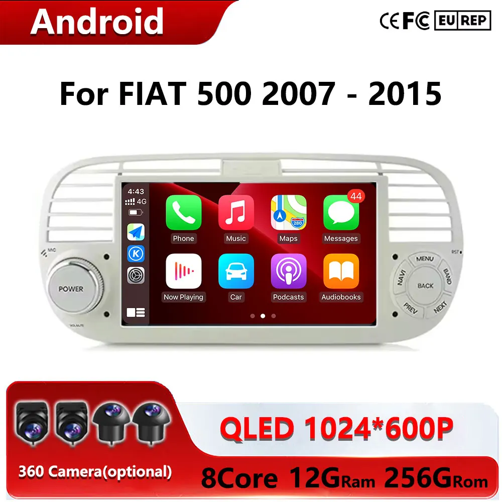 7" Inch For Fiat 50…