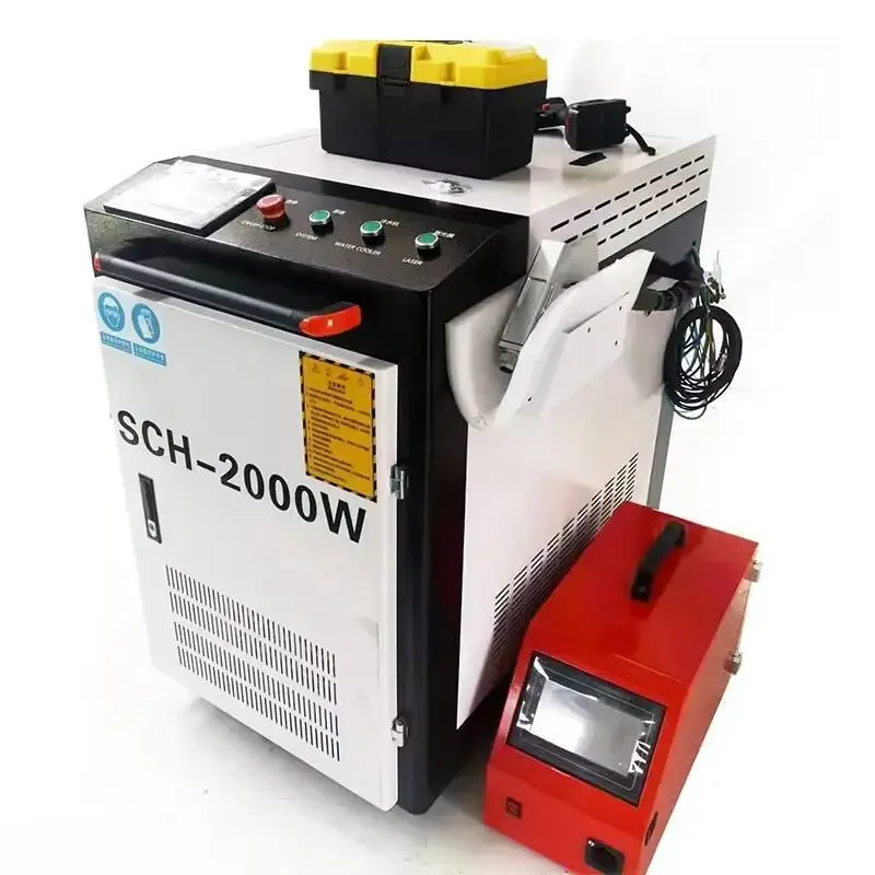 1000W 1500W 2000W 3000W Handheld Pulsed Fiber Laser Cleaning Hine For Rust Removal Paint Oil Removing Cleaner