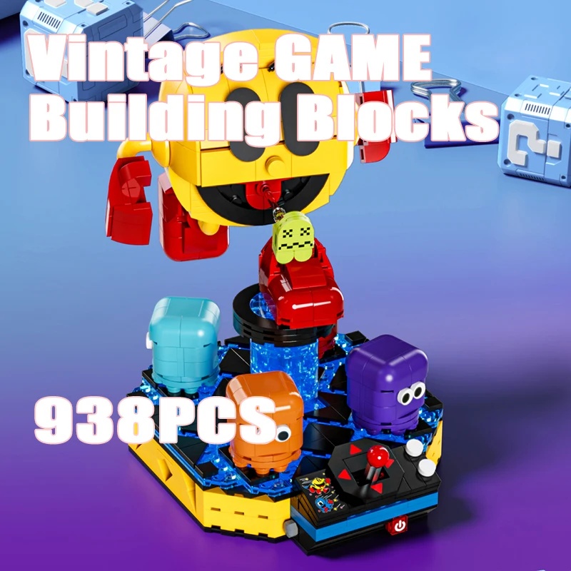 

935PCS Game Building Blocks Toys Desktop Ornaments Assembly Bricks Model Sets Ideal Christmas Birthday Gifts For Children Adult