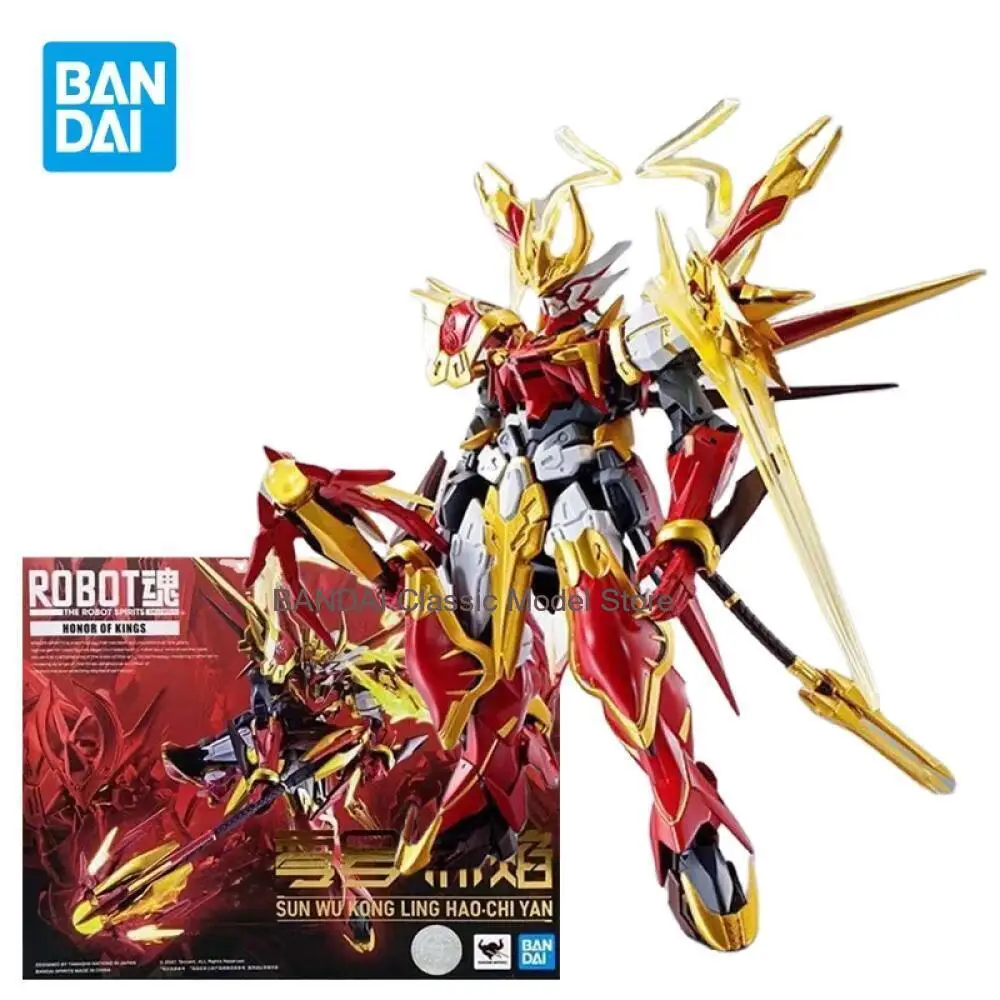 

Фигурки Bandai Robot Spirits Honor of Kings: Сунь Укун, Лин Хао.чи Янь — коллекционные игрушки для мальчиков, подарок