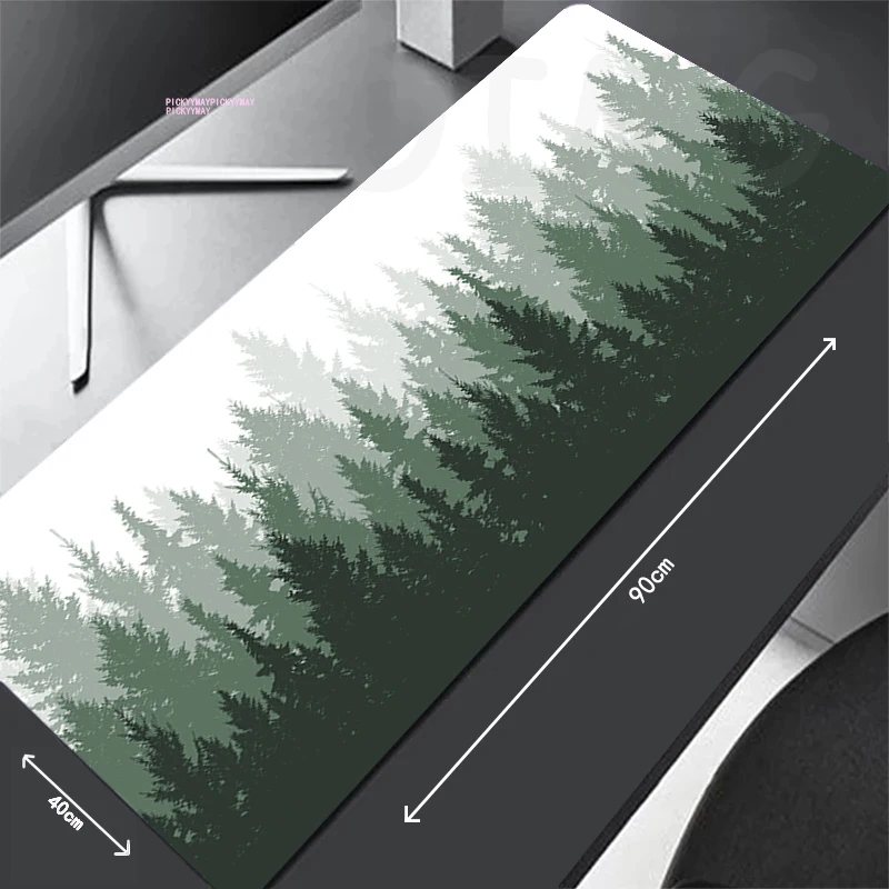 

Deep In The Forest Large Mouse Mat Gaming Mousepad Big Gamer Mousepads 39.3x19.6in Rubber Keyboard Mats Desk Pad HD Mouse Pads