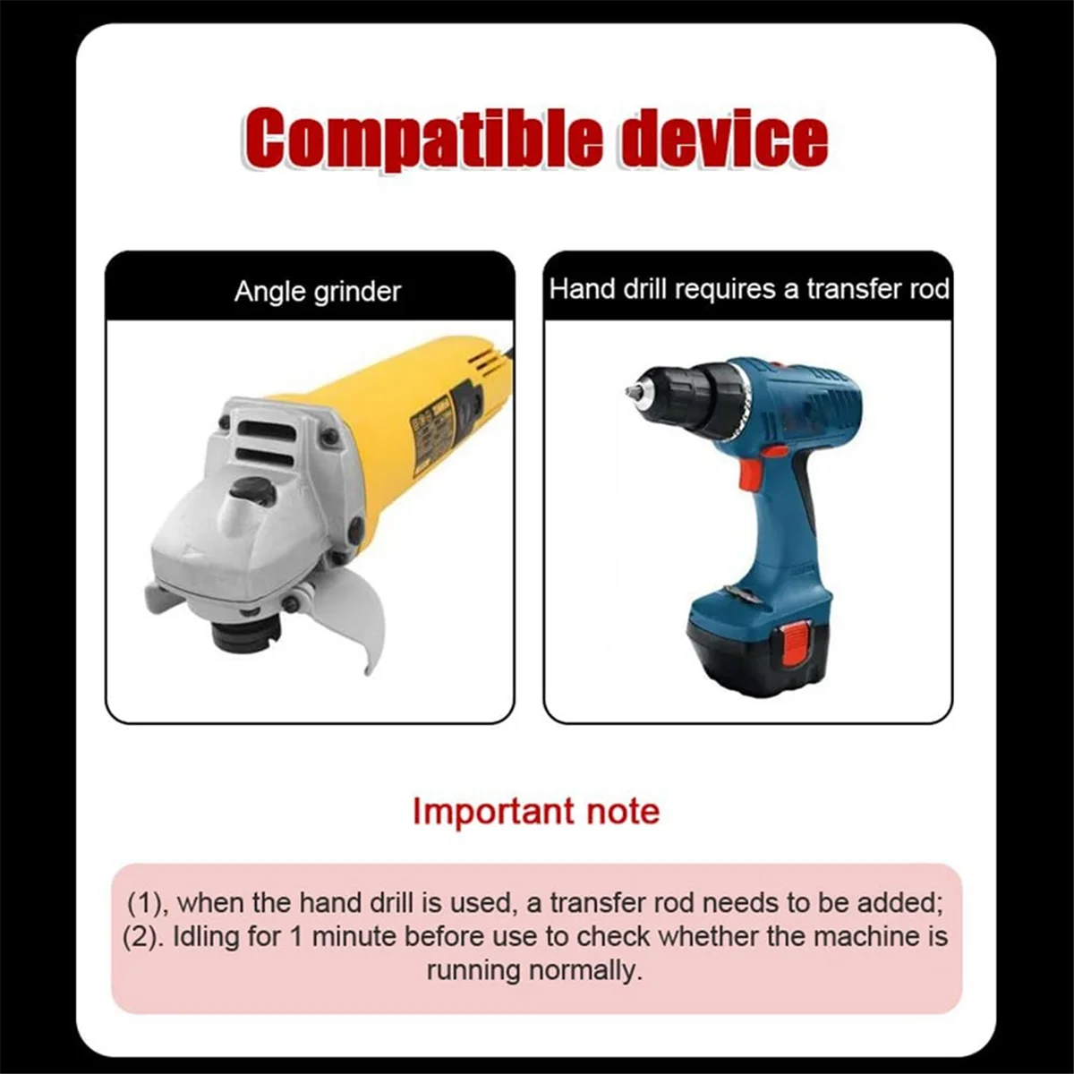 20-35-50mm Diamond Chamfer Drill Bit Angle Grinder Saw M10 Thread for Enlarge Marble Tile Masonry Concrete