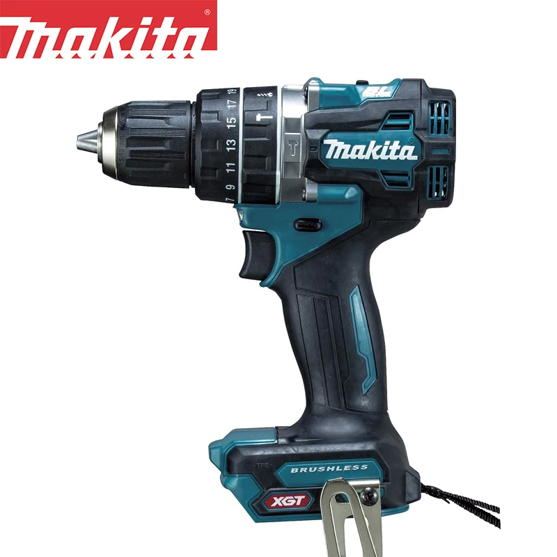 Makita DF002GZ Screwdriver Electric Drill XGT 40V MAX Lithium Battery Brushless Impact Drill 65Nm Bare Machine