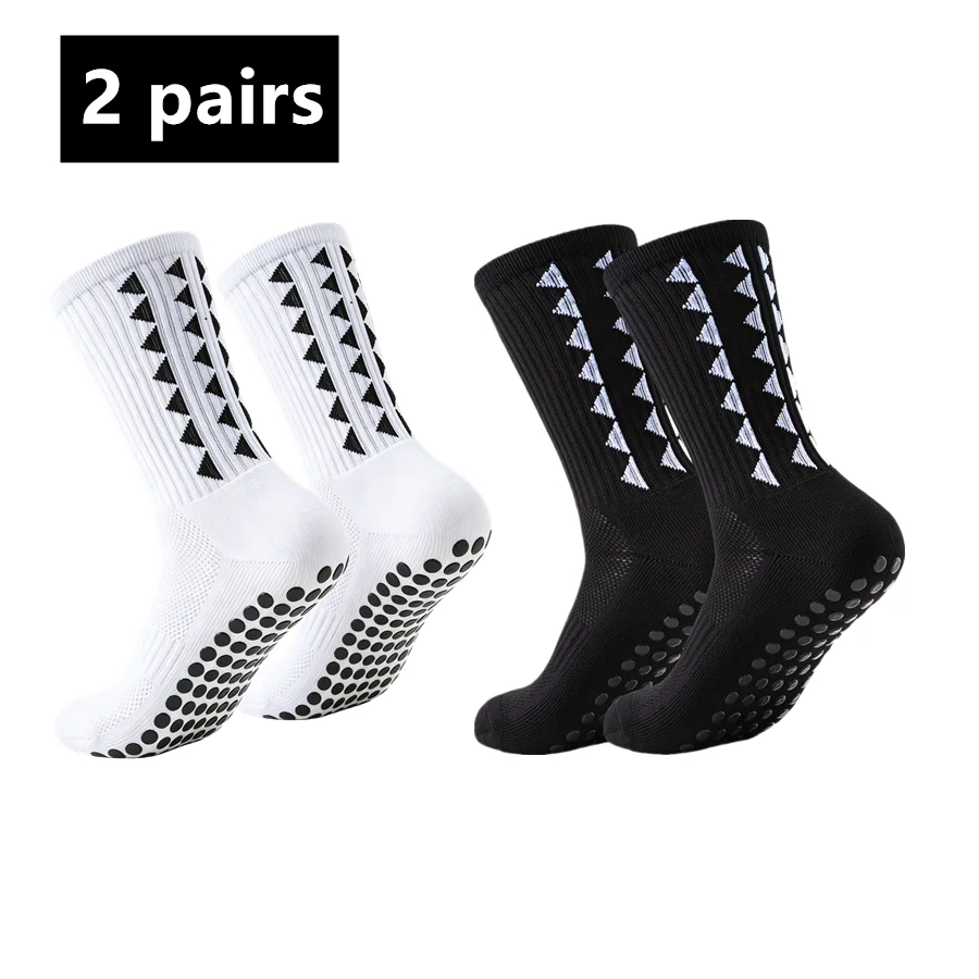 Ankle Support Badminton - 2 pares de meias esportivas antiderrapantes