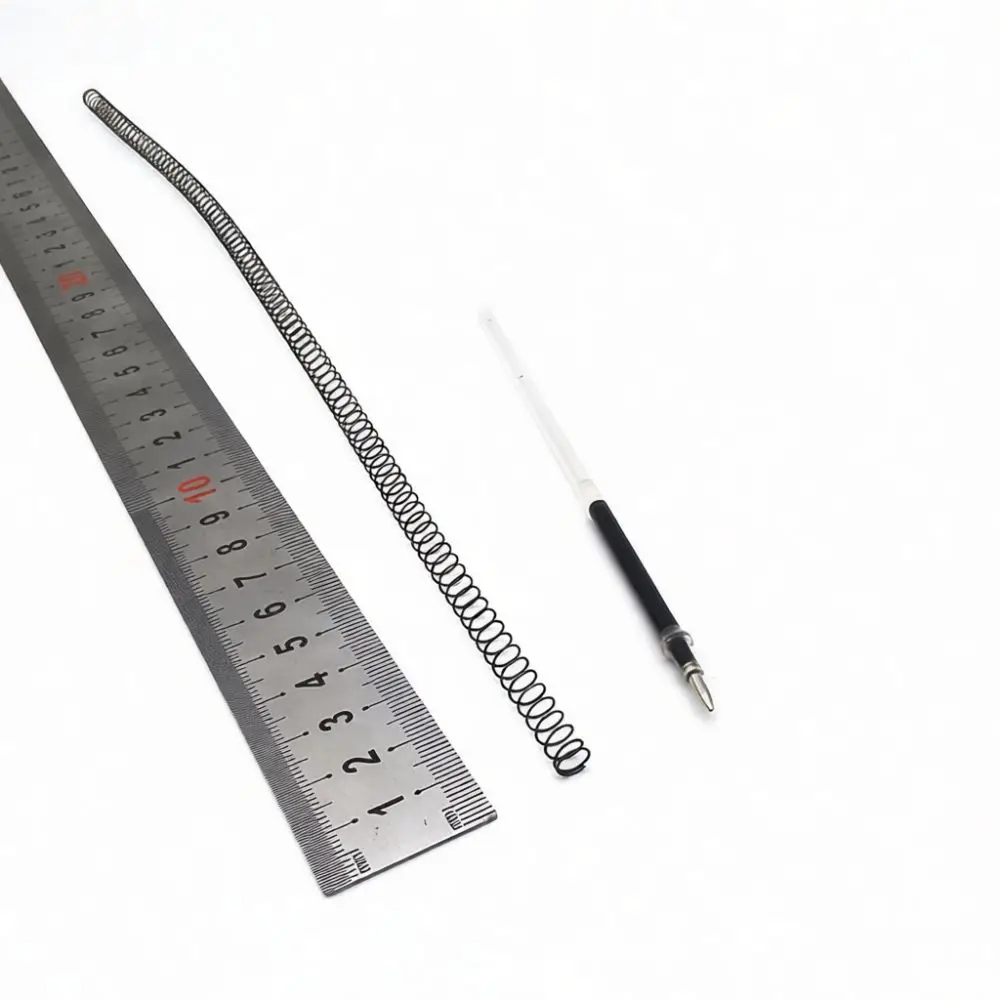 Mechanical Compression Spring 300mm Length Steel Coil Components Industrial Equipment Maintenance Hardware Shock Absorbing