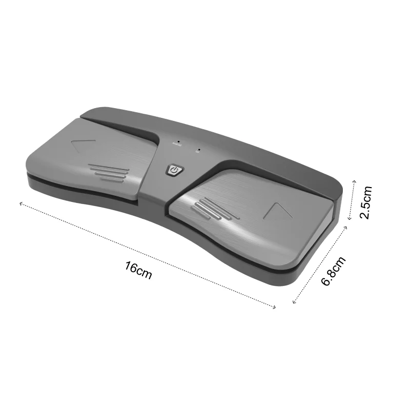 KOPPO KP-180 Bluetooth Page Turner Wireless Score Turning Pedal ABS Foot Control for Live Playing Performance Stage Practice