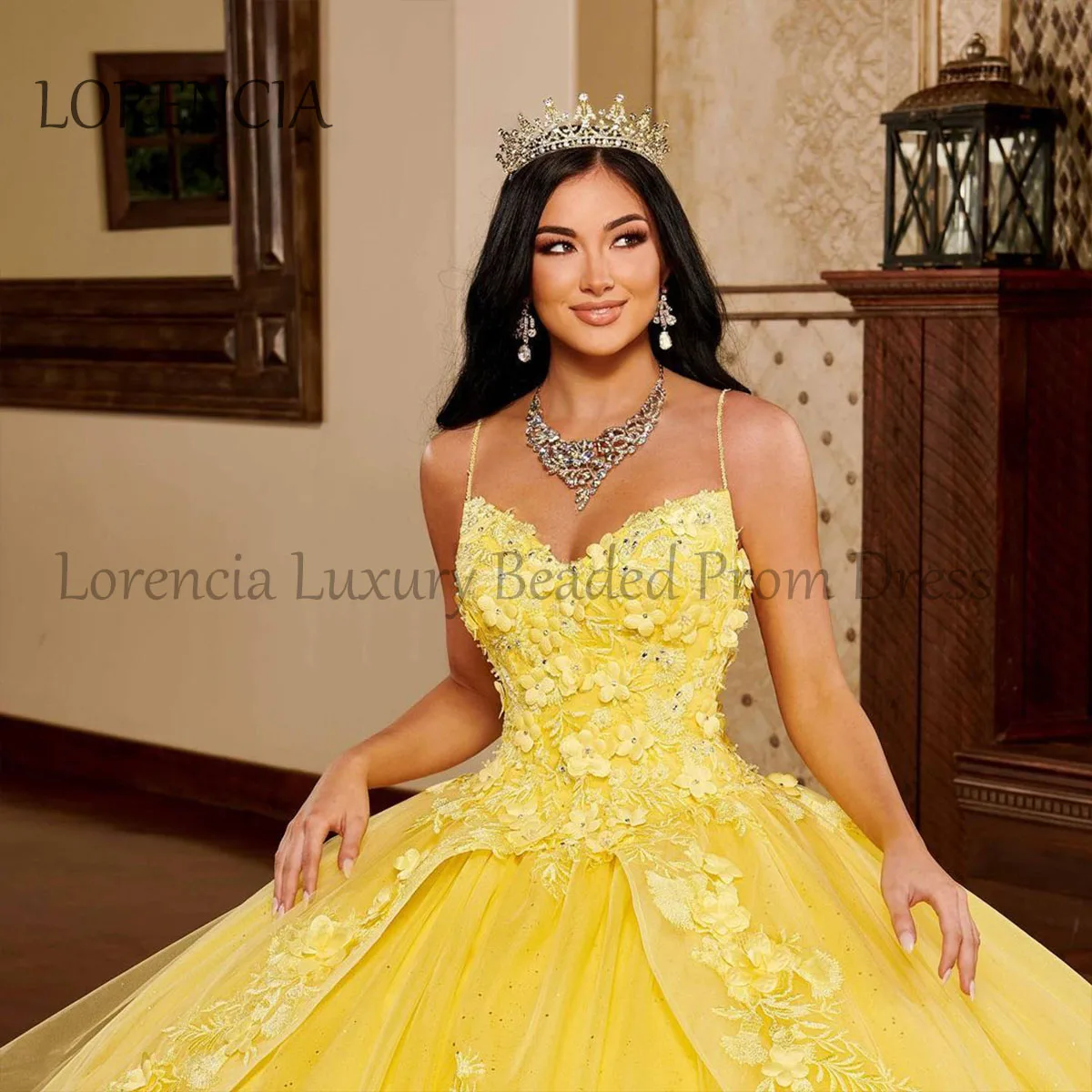 2024 Mexican Yellow Off The Shoulder Quinceanera Dress Strapless 2024 Sweet 16 Dress Formal Sleeveless Vestidos De XV Anos