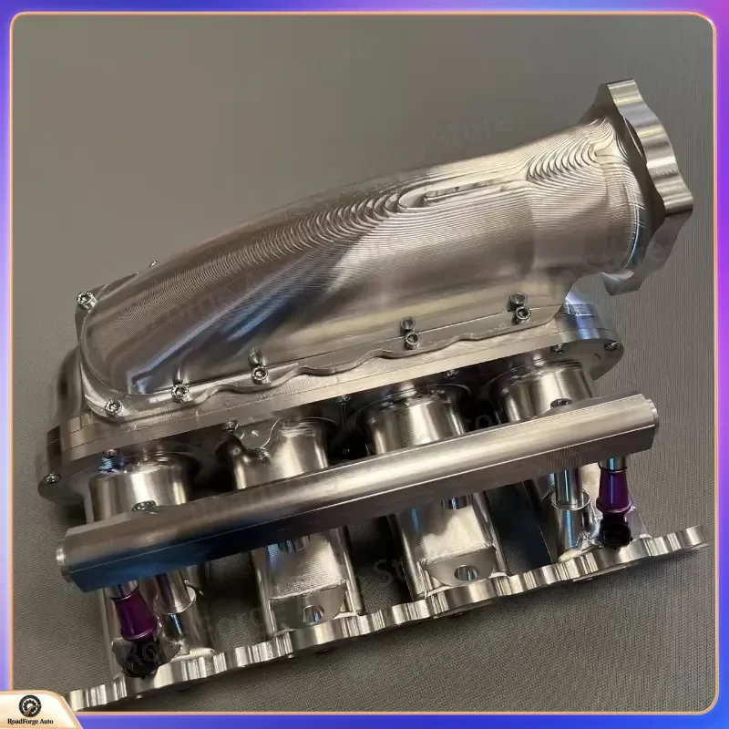 Full Aluminum Racing Intake Manifold for Mitsubishi EVO 4-6 4G63 Engine