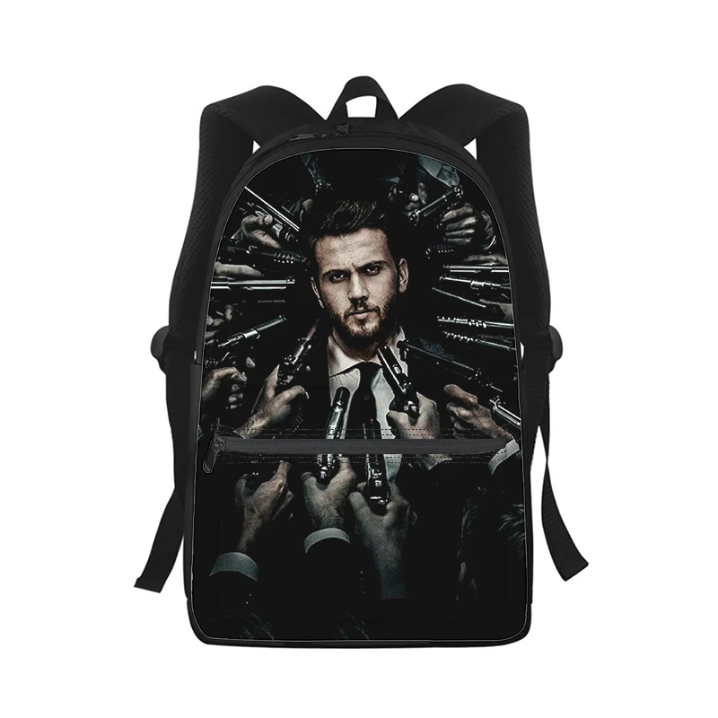 Mochila Cukur Show TV para hombres y mujeres, bolso escolar con estampado 3D, mochila para ordenador portátil, bolso de hombro de viaje para niños