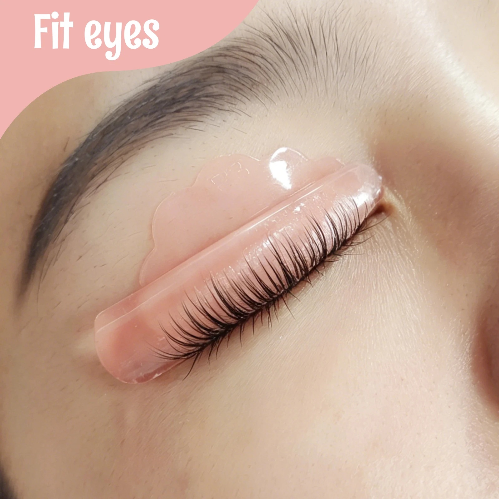 Libeauty New 4 Pairs Free Glue Silicone Eyelash Perm Rod Shield Lash Lift Pad Lifting 3D Eyelash Curler Accessories Makeup Tools