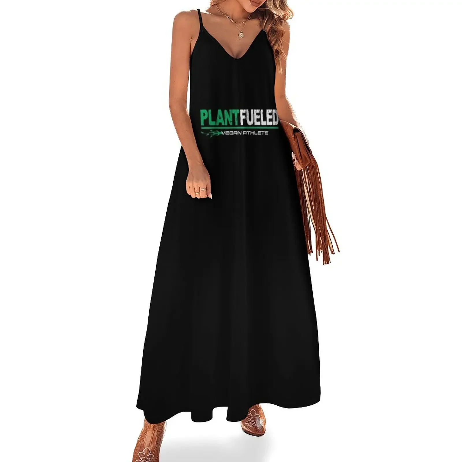 

Vegan Athlete Plant Based Lifestyle Sleeveless Dress birthday dress for women luxury 2025 elegant chic wedding evening dresses