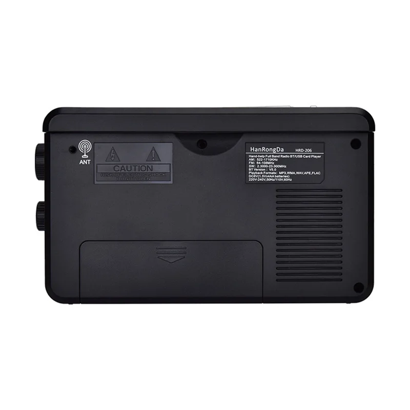 Отличное радио Hanrongda HRD-206, интернет-радио, портативный FM/AM/SW-приемник, FM AM SW, портативное радио, динамик для записи батареи, ЕС