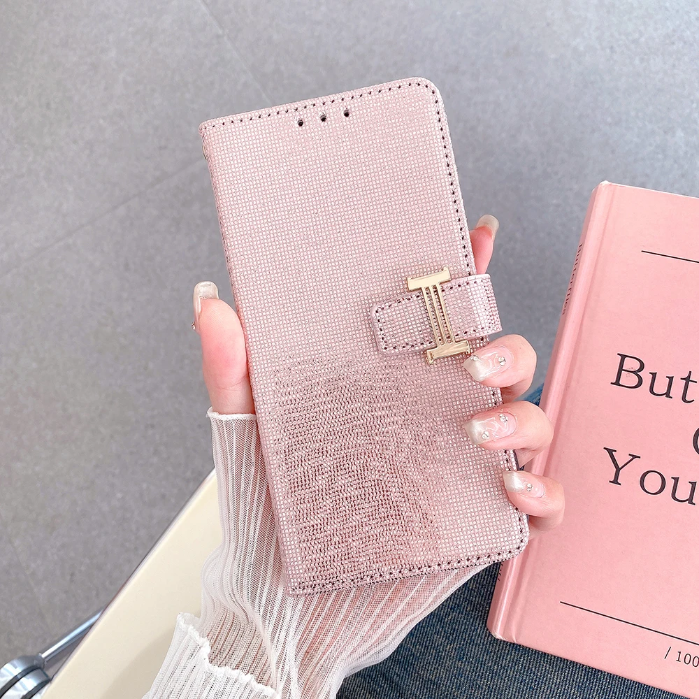 

for Realme 14 14X 14 Pro Plus 5G Magnetic Leather Wallet Closure Book Flip multi-card Holder Case