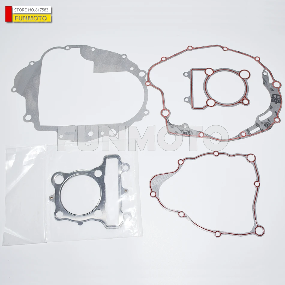 cylinder gasket and crankcase gasket suit for JIANSHE 250 -3/-5ATV engine model JS-FG/ 171FMM