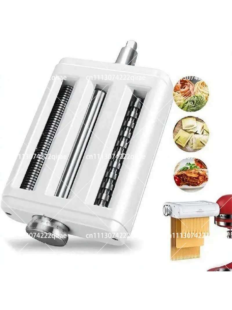 Noodle cutting three-piece set with slow head three-in-one connector noodle press