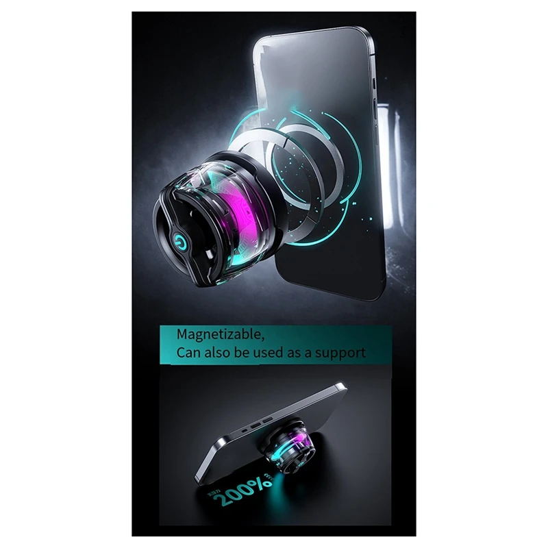 Bracelet Bluetooth Speaker RGB Magnetic Phone Holder Bluetooth Speaker Wireless Mini Speaker RGB Lighting Mini Speaker