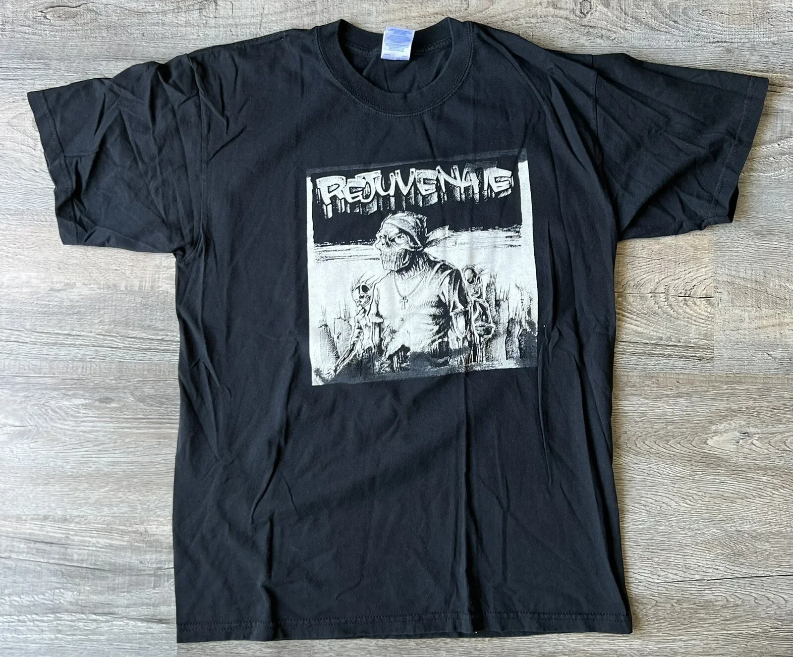 Vintage Rejuvenate T-shirt Warzone Trip 6 NYHC 1990s Agnostic Front Sheer Terror