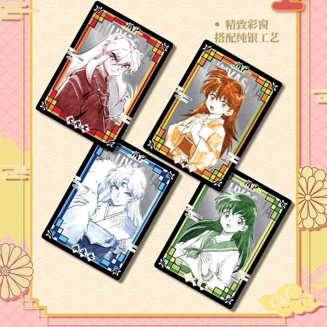 Genuine Inuyasha Collection Cards for Kids Magical Adventure Anime Highly Popular Characters SSP AR PR Limited Cards Gifts