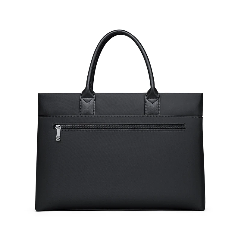 WilliamPOLO Valigetta da uomo d'affari sottile Borsa per laptop resistente all'acqua e resistente all'usura Borsa leggera per uso ufficio