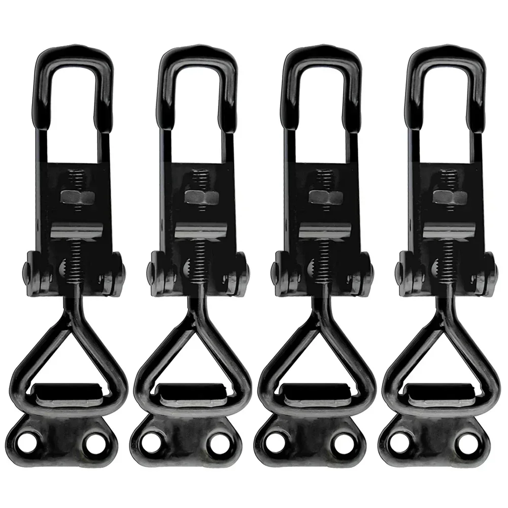 

Handle-less Boxes For Lock-free GH-4001 Toggle Clamp For Cabinets 4Pcs Black Brand New Clip Buckle High Quality