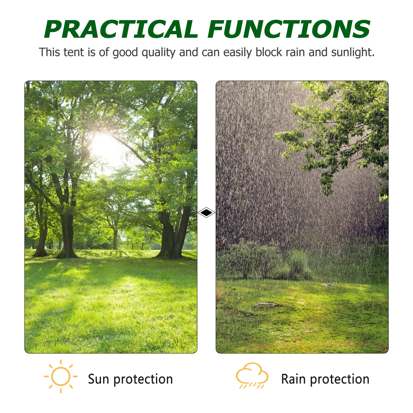 

1Set Garden Pool Shade Sail Strong Sun Shelter Windproof Triangular Awning for Outdoor Camping Hiking Rain Sun Protection