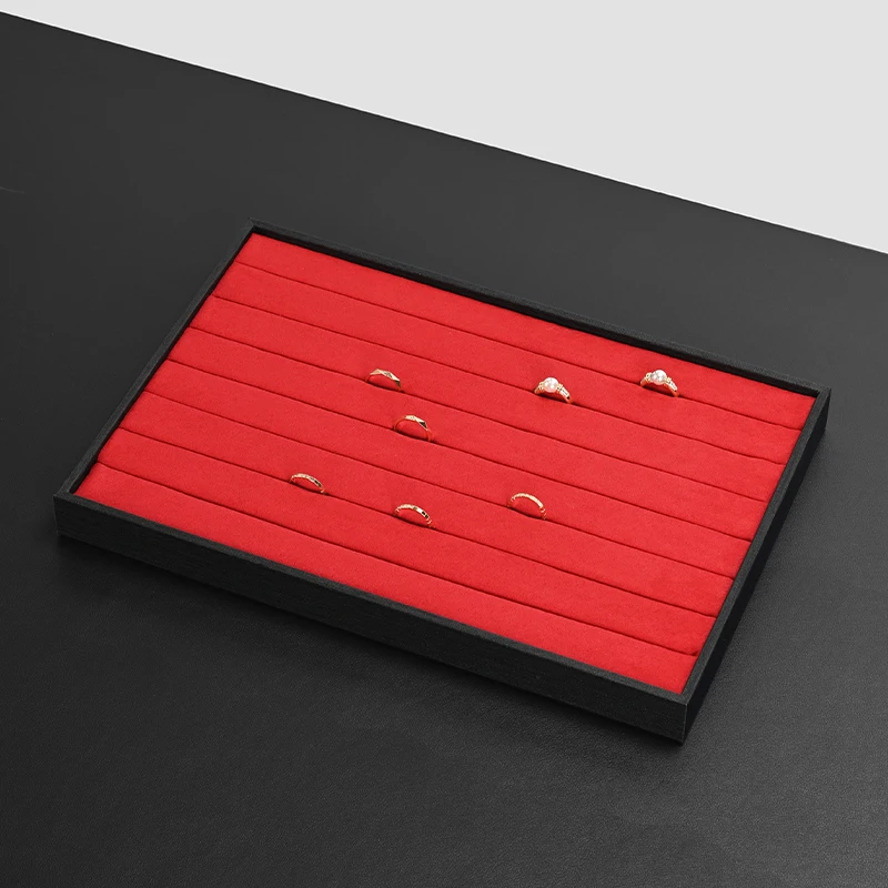 صينية تنظيم المجوهرات الفاخرة من Oirlv، تخزين متعددة الوظائف للساعات والخواتم والقلائد والأقراط - عرض أنيق للتنظيم #4