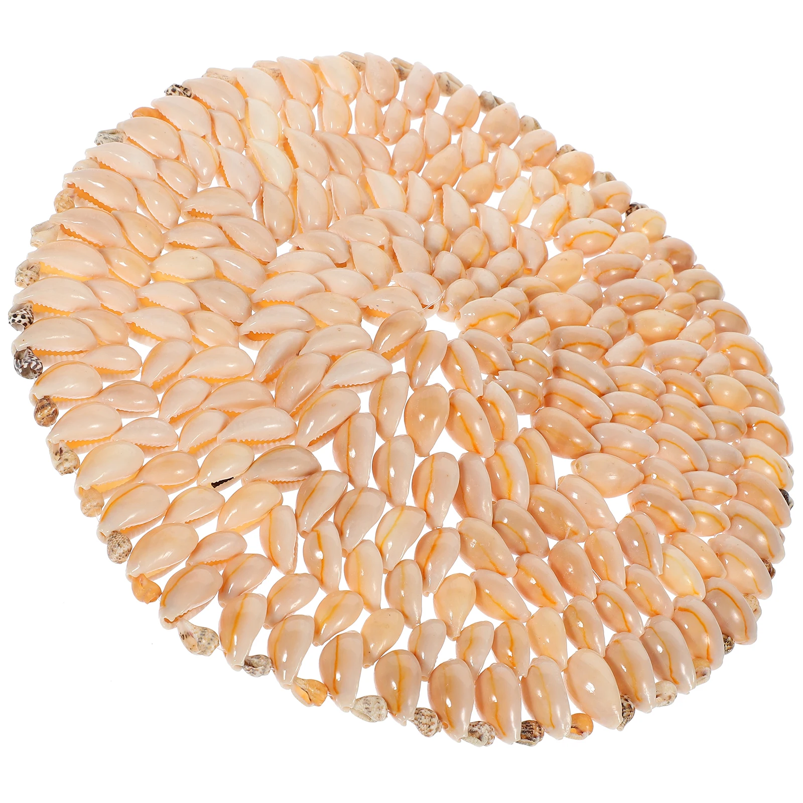 

Natural Shell Coasters Unique Cup Mats Heat Resistant Non Slip Drink Mug Pads Table Decor Shells Craft Home Style