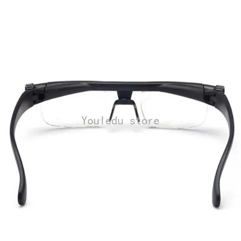 Dial Reading Glasses Myopia Adjustable Lens Eyeglasses Variable Focus Distance Glasses  For Reading