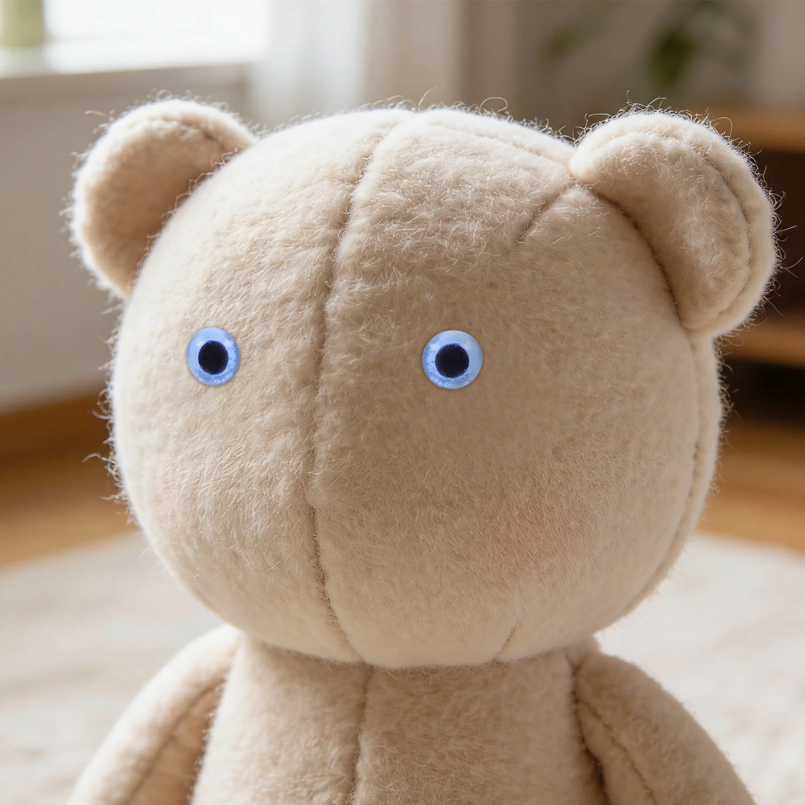 펠팅용 120개 미니 유리 눈알 3 5 7 9mm 고투명 미니 원형 공예 눈알 바느질 크로셰 장식 공예