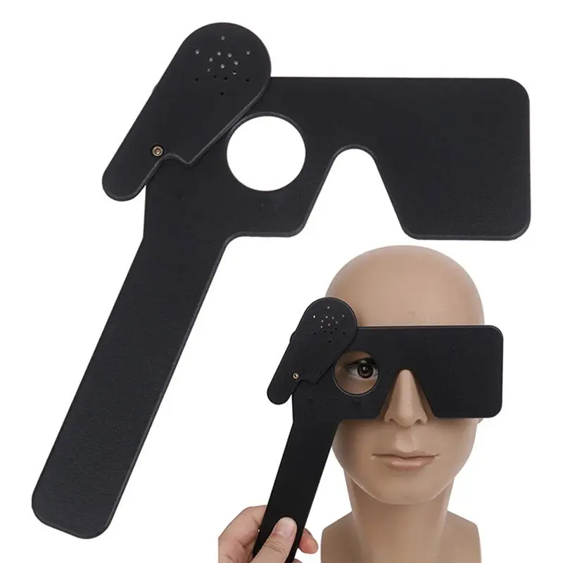 Eye Shield For Vision Test And Optometry Eye Shield Eye Shield Spoon Eyesight Adjustment Ruler-A57M