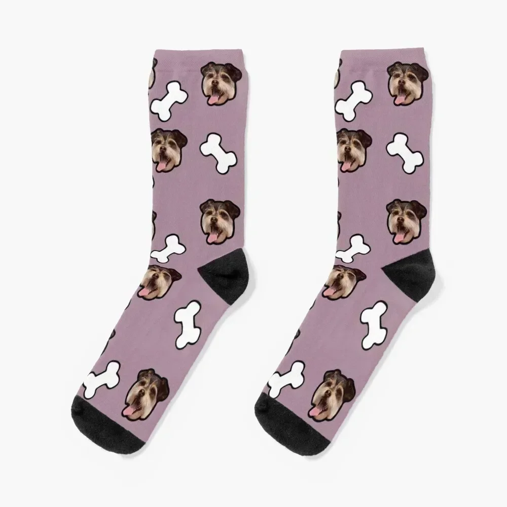 

Cute Dog and Bone Pattern Socks Children's Sports essential Socks For Women Men's