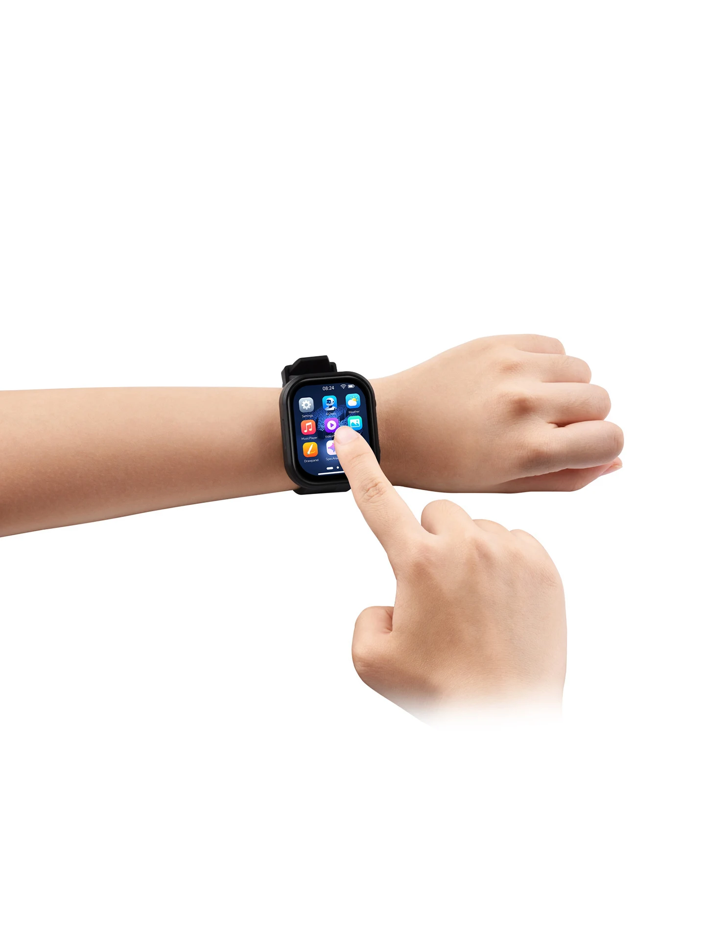 لوحة تطوير ESP32-S3 2.06 بوصة AMOLED تعمل باللمس AI ساعة دردشة ذكية