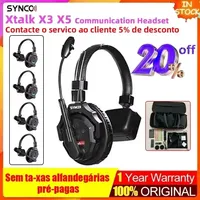 SyncO Xtalk X2 X5 Earphones Wireless Intercom System Full Duplex Single Ear Suitable for Film and Television Shooting audience