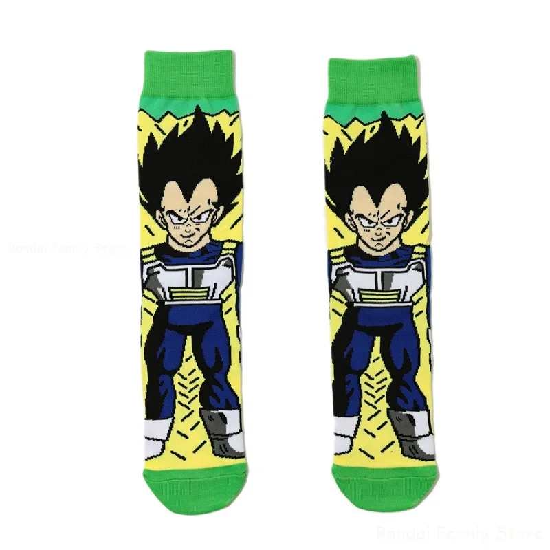 Dragon Ball Son Goku Anime Skarpety Mężczyźni Śmieszne Hip Hop Długie Skarpety Osobowość Wygodne Skarpety Kreskówka Dzieci Urodziny Prezent