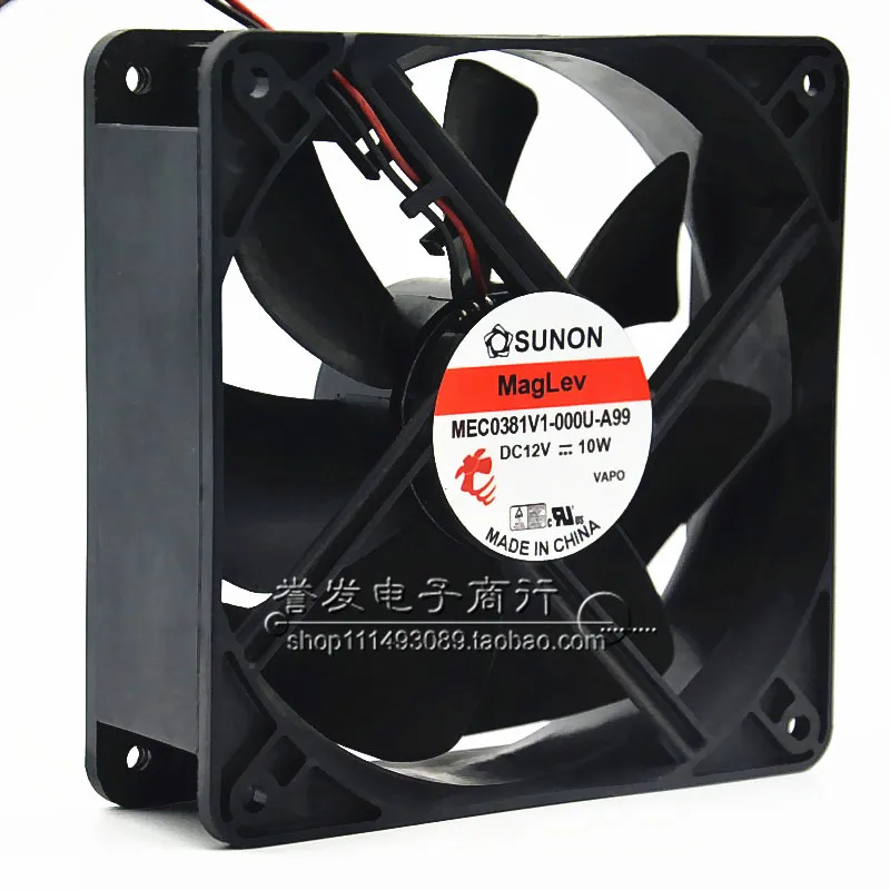 NEUES ORIGINAL MEC0381V1-000C-A99 12 V 10 W 12038 120 x 120 x 38 mm LÜFTERKÜHLER