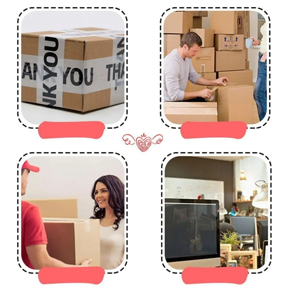 Patterns Colorful Packaging Tape High Viscosity High Strength Adhesive Tape OPP Material Packing Tape Carton Decoration