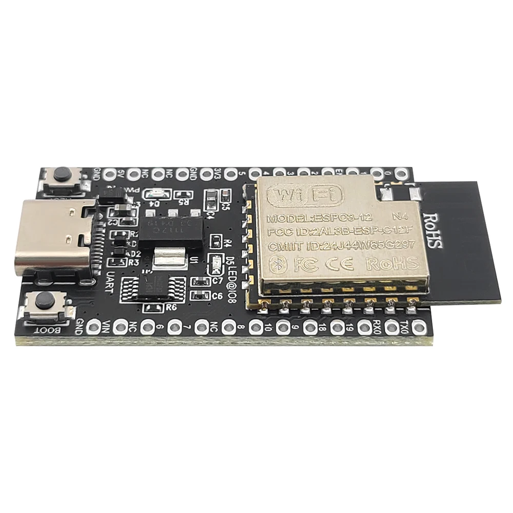 ESP32 C3 Development Board Wifi BT Module 4MB Flash ESP32-C3 N4 RISC-V 32-Bit Single-Core 26PIN TYPE-CÆ