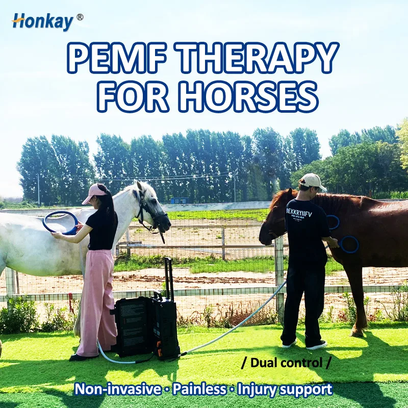 Natural Health Care 7 Inch Screen Pemf Magnetic Therapy Pemf Loop Horses Recovery Muscles Strengthen Electro Magnetic Machine