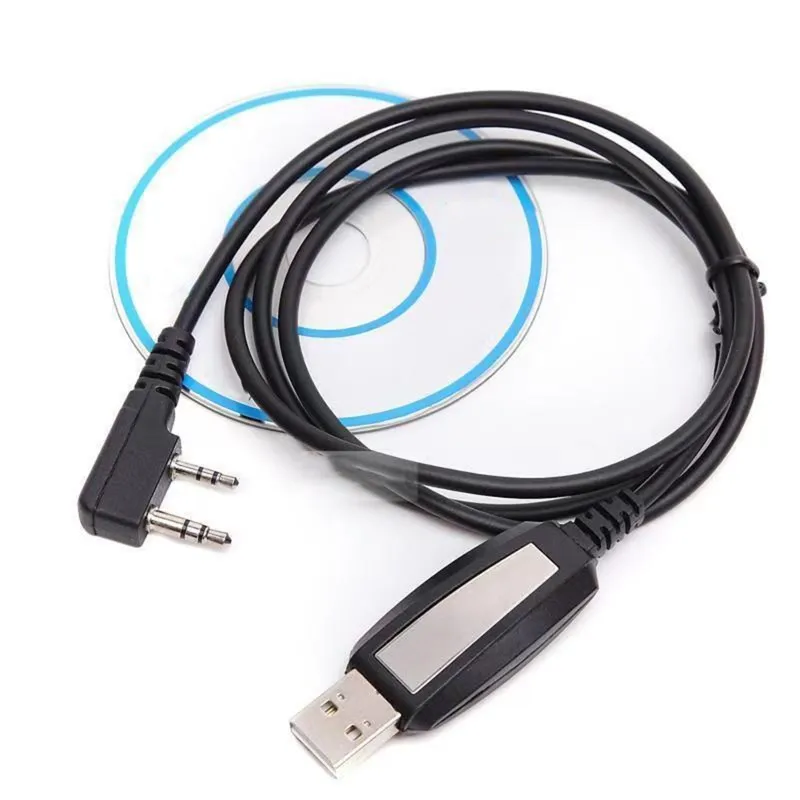 【A03R】 USB Programming Cable for -UV280 -UV380 -UV390 with Compact Disc for Walkie Talkie Ham Radio Enthusiasts