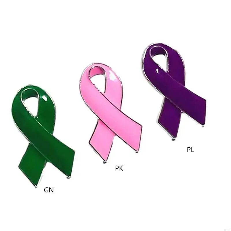 Pink Ribbon Breast Cancer Awareness Pin - usage example
