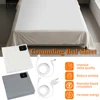 Grounding Bed Sheet US/UK/EU Plug Grounding Mat 10% Silver Fiber & 90% Organic Cotton Natural Healthy Energy Sleep Mat