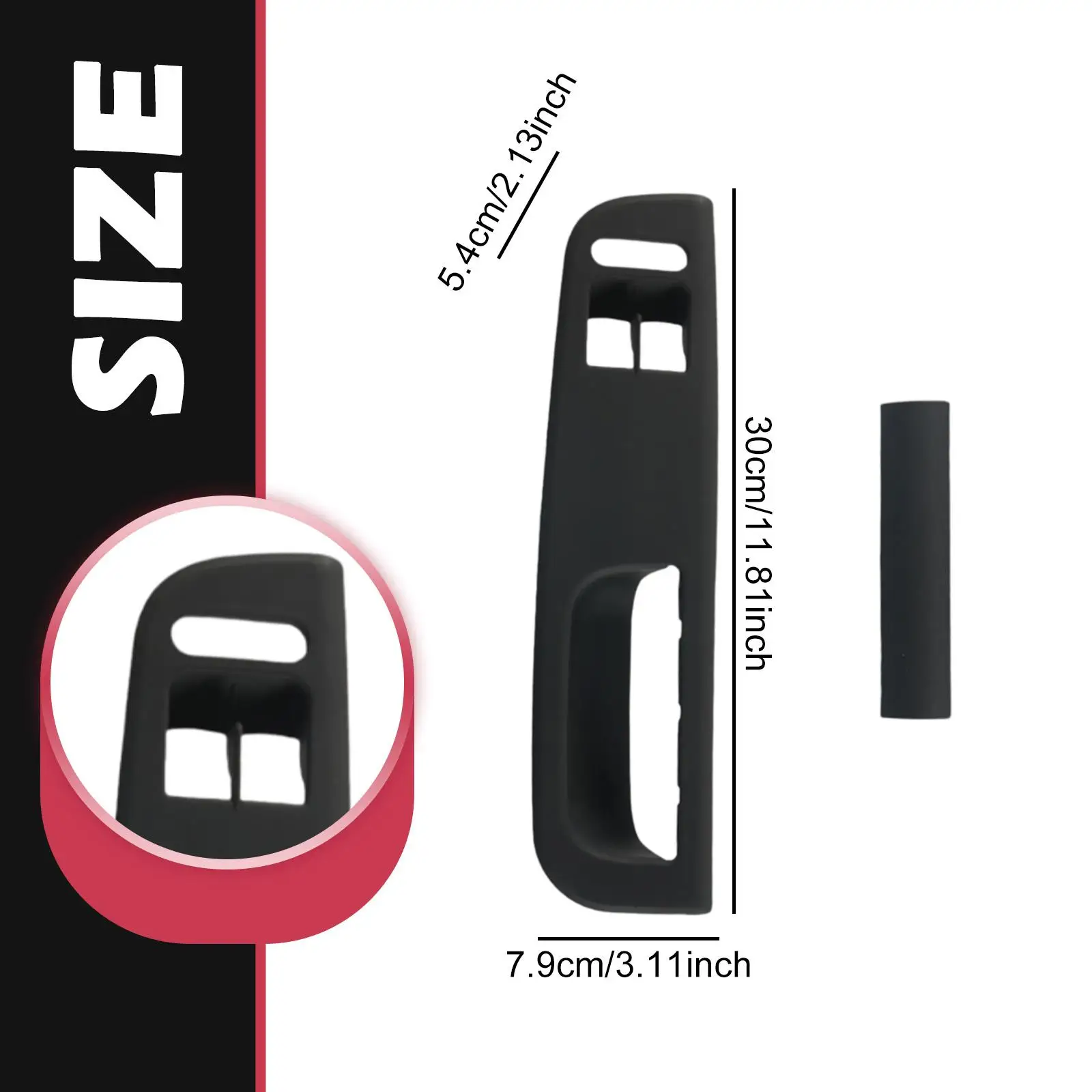 Панель переключателя окна 3B1867171D Компоненты автомобиля Удобная стабильная производительность Передняя левая сторона привода для VW Bora 1999-2001 гг.