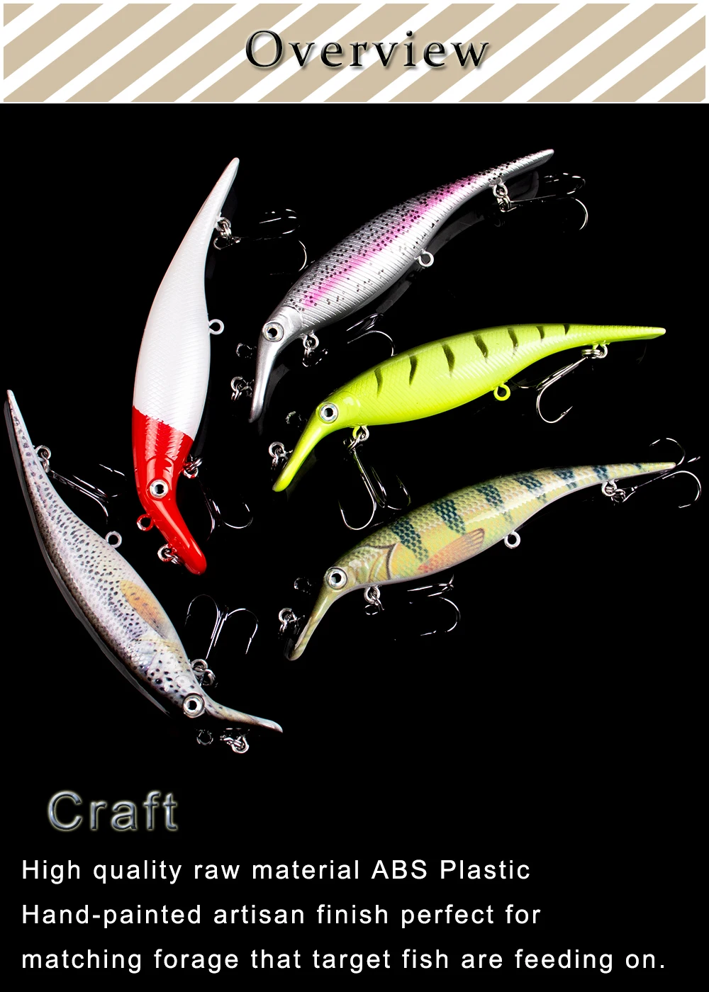 Magnisher Neuer Jerkbait Hardbaits 15cm 37g 2 Tauchstilrichtungen Angelköder Wobbler für Hecht, Musky, Barsch Angelzubehör – Detail 3