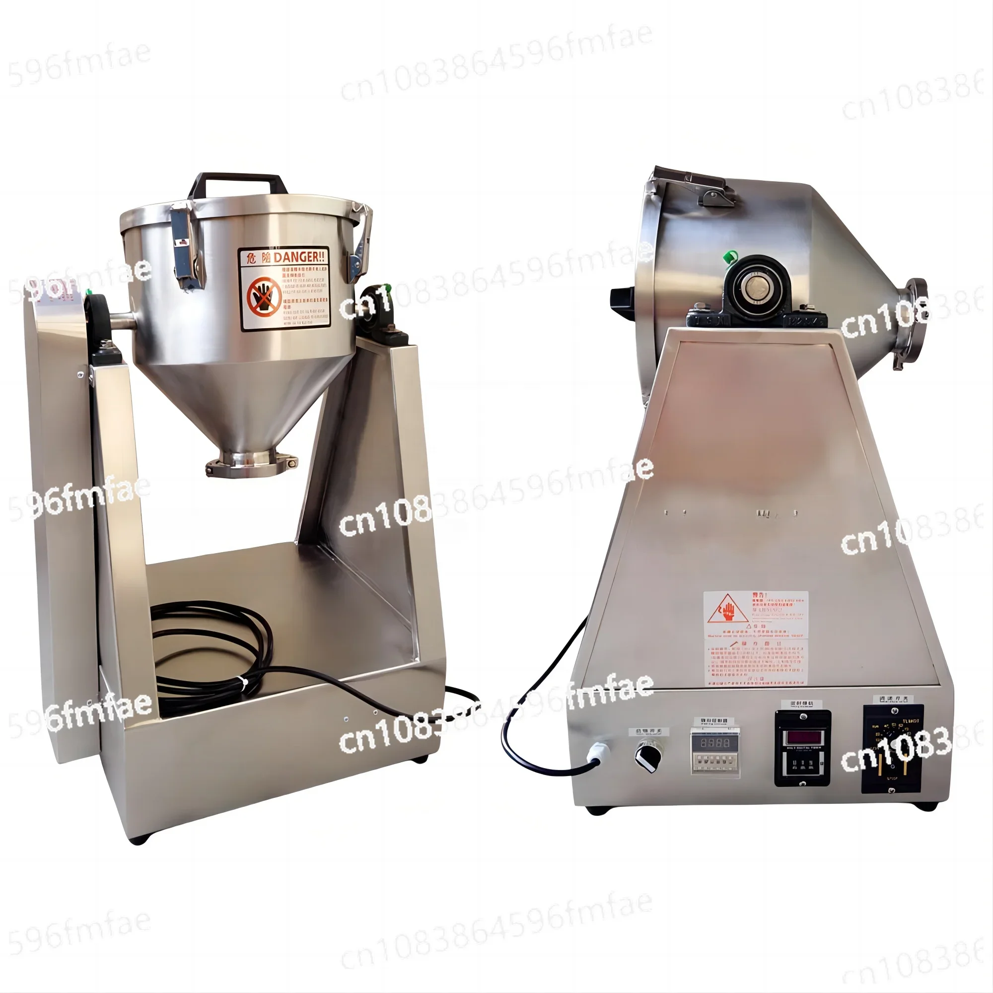 2 5 10 20 30 50 100 Kg Dry Coffee Tea Laundry Detergent Drum Mixer Double Cone Mixer Laboratory Mixer