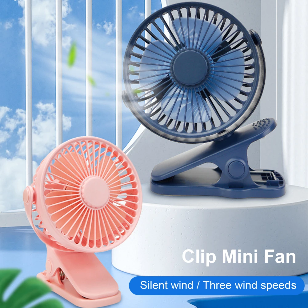 

Mini Hand Clip Fan USB Charging Quiet Desktop Electric Fan High Quality Student Dormitory Portable Small Cooling Ventilador Fans