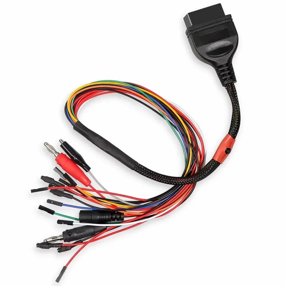 

MPPS OBD2 Diagnostic Adapter Breakout Tricore Cable Ecu Bench Pinout Programming OBD 16PIN Jumper with 12V Switch