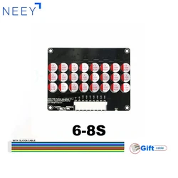 NEEY Active Equalizer Balancer 5A 6-8S Lifepo4/LTO/Lipo Battery Energy Capacitor 6-8S NCM LFP LTO