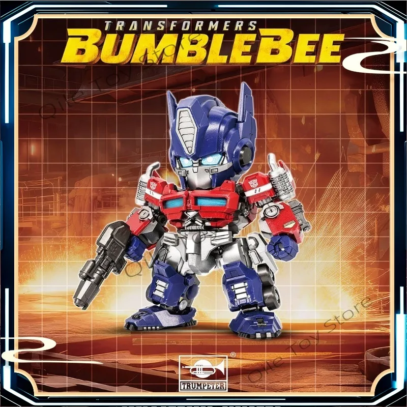 Disponibile Trumpeter Serie MO Giocattoli trasformati Versione Q Commander Toy Model Robot Action Figure Collection Regalo
