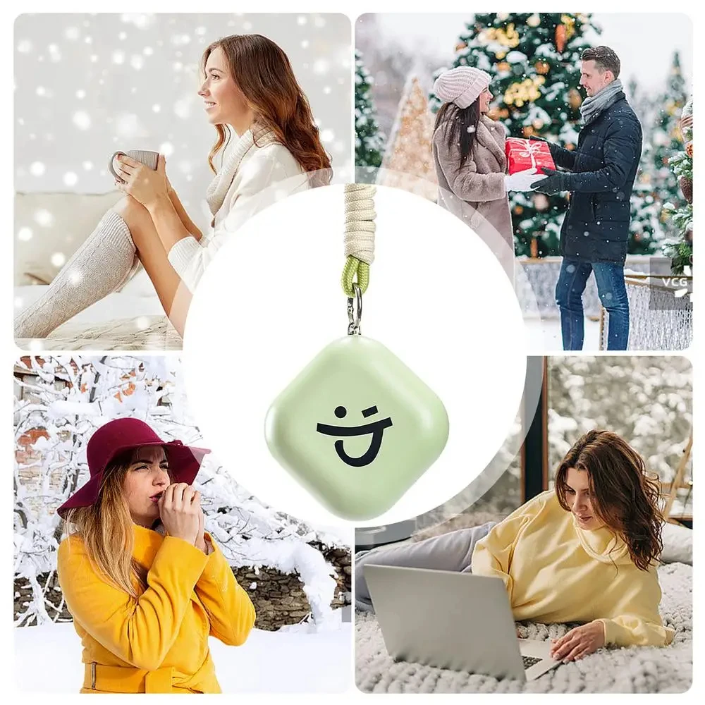 Xiaomi Pocket Hand Warmer Winter Hand Warmer USB Rechargeable Long Life Outdoor Warm Hand Warmer Girl Gift